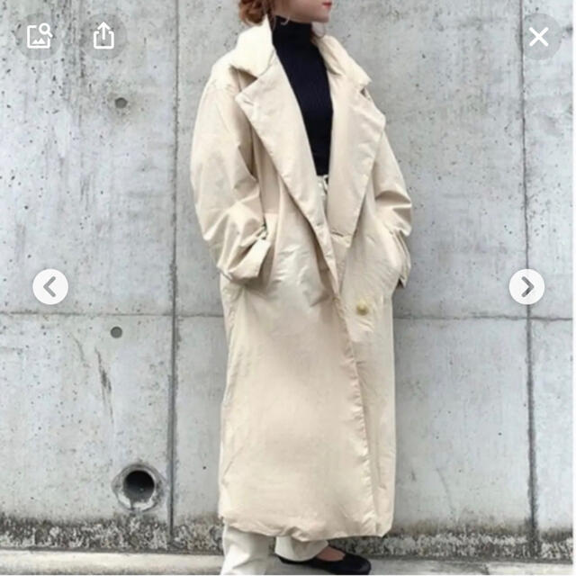 ロングコー UNIQLO パデットコート ロングコートの通販 by y shop