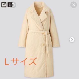 ユニクロ(UNIQLO)のUNIQLO U パデットコート　Lサイズ(ロングコート)