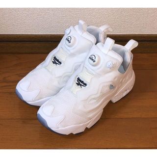 リーボック(Reebok)の良品 REEBOK INSTA PUMP FURY OG 24cm 白 ホワイト(スニーカー)