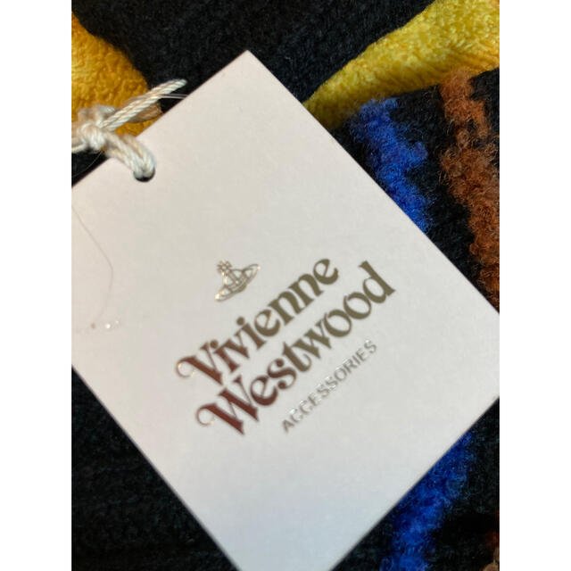 Vivienne Westwood(ヴィヴィアンウエストウッド)のヴィヴィアンウエストウッド　ニット手袋　黒  メンズのファッション小物(手袋)の商品写真