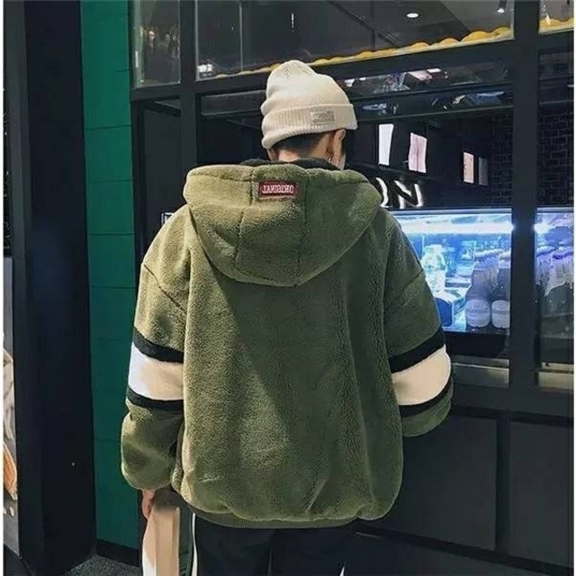 ブルゾン ボア アウター メンズ フリース H M Gap Gu Zara 冬の通販 By いぬ S Shop ラクマ