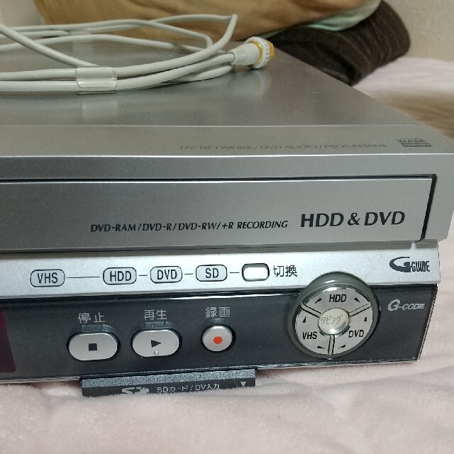 Panasonic(パナソニック)のPanasonic VHS一体型DVDレコーダー 美品 スマホ/家電/カメラのテレビ/映像機器(DVDレコーダー)の商品写真