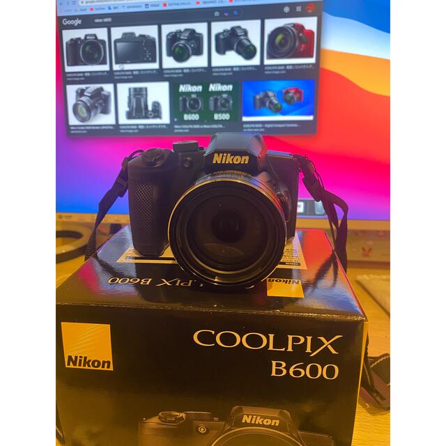 Nikon(ニコン)のニコン Nikon COOLPIX B600 ブラック スマホ/家電/カメラのカメラ(コンパクトデジタルカメラ)の商品写真