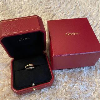 カルティエ(Cartier)のカルティエ　トリニティリング(リング(指輪))