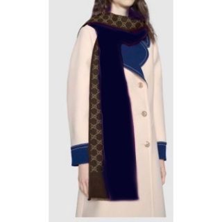 Gucci - グッチ GGモチーフ ウール スカーフ ストール 新品タグ付きの