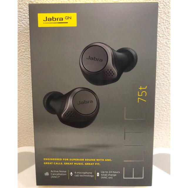 ワイヤレスイヤホン　Jabra ELITE 75T Titanium