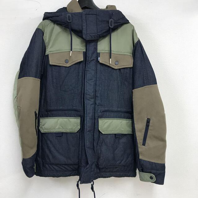 魅力の white new jacket mountaineering×levis ブルゾン - fanz.io