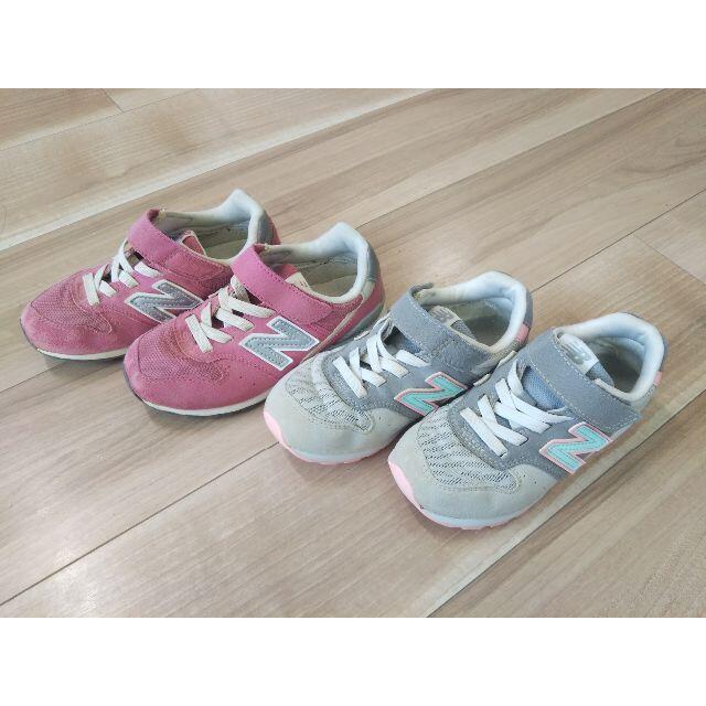 New Balance(ニューバランス)の【18.5cm】ニューバランス 996  2足セット キッズ/ベビー/マタニティのキッズ靴/シューズ(15cm~)(スニーカー)の商品写真