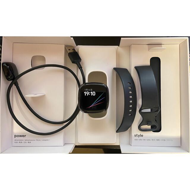 fitfit(フィットフィット)のfitbit sense スポーツ/アウトドアのトレーニング/エクササイズ(トレーニング用品)の商品写真