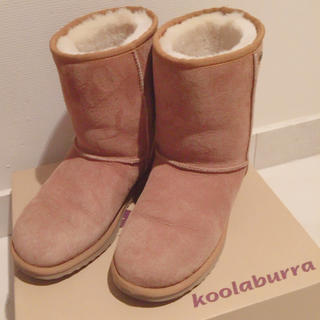 クーラブラ(Koolaburra)の美品♥Koolaburra × earth ムートンブーツ(ブーツ)