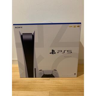 プレイステーション(PlayStation)の【新品/未使用】プレイステーション5 PS5通常盤 ディスク搭載モデル(家庭用ゲーム機本体)