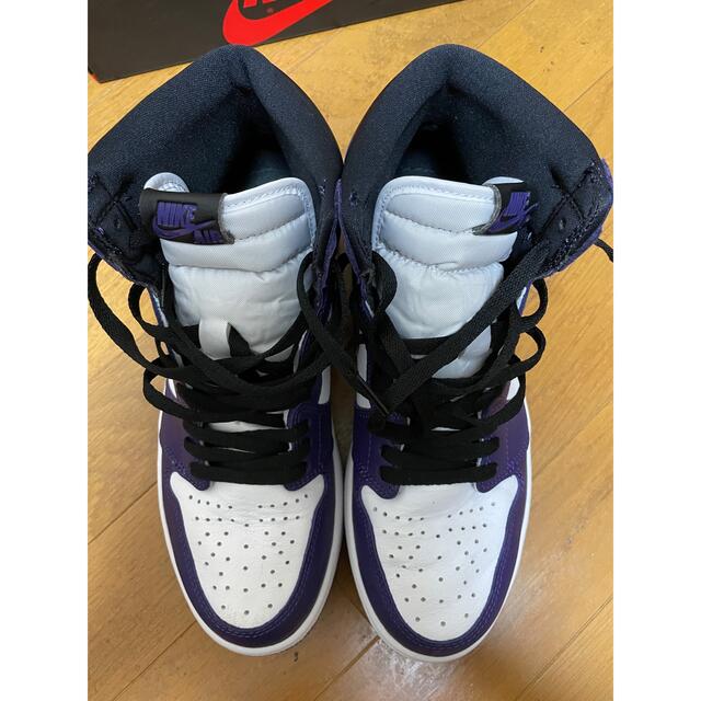 NIKE(ナイキ)のair Jordan 1 court purple 26.5cm メンズの靴/シューズ(スニーカー)の商品写真