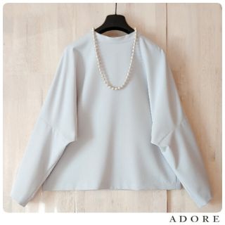 アドーア(ADORE)の◆幻◆ 希少美品 定価2.9万円 ADORE VERY掲載　ジョーゼットブラウス(シャツ/ブラウス(長袖/七分))