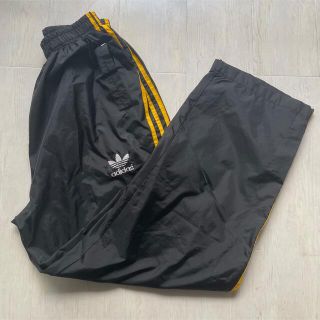 アディダス(adidas)の90sアディダスadidas トラックパンツナイロンサイドラインイエロー菅田将暉(ジャージ)