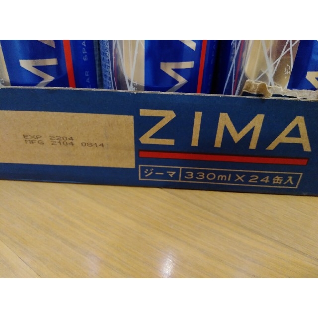 ZIMA ジーマ 24缶 1ケース 330ml 食品/飲料/酒の酒(リキュール/果実酒)の商品写真