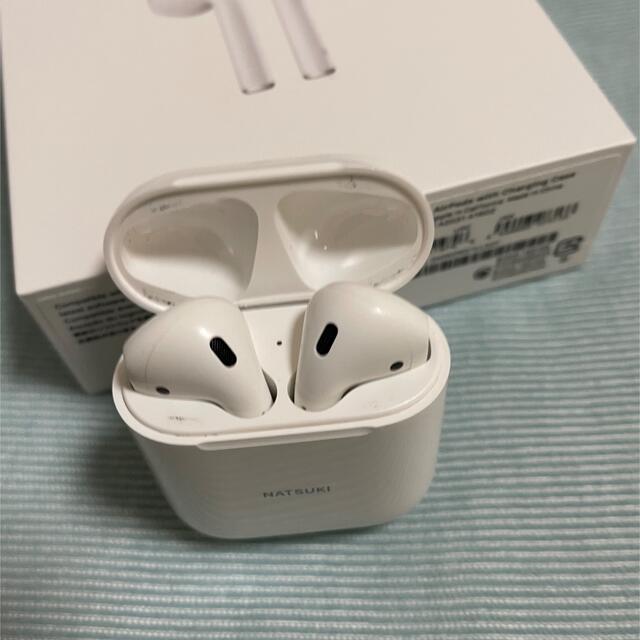 Apple - Apple AirPods 第1世代 エアポッズ 正規品 名前入りの Apple - Apple AirPods 第1世代 エアポッズ 正規品 名前入りの