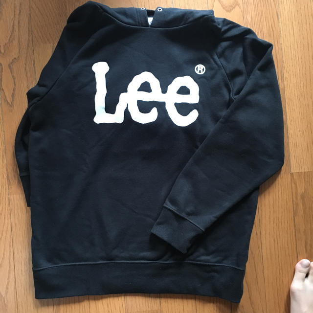 Lee(リー)のlee 黒パーカー レディースのトップス(パーカー)の商品写真