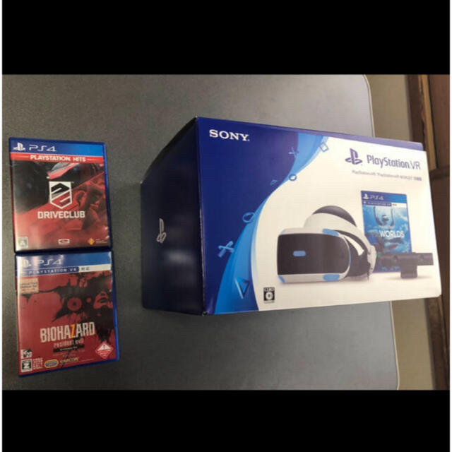 PlayStation VR(プレイステーションヴィーアール)のPlayStation VR バイオハザード エンタメ/ホビーのゲームソフト/ゲーム機本体(家庭用ゲーム機本体)の商品写真