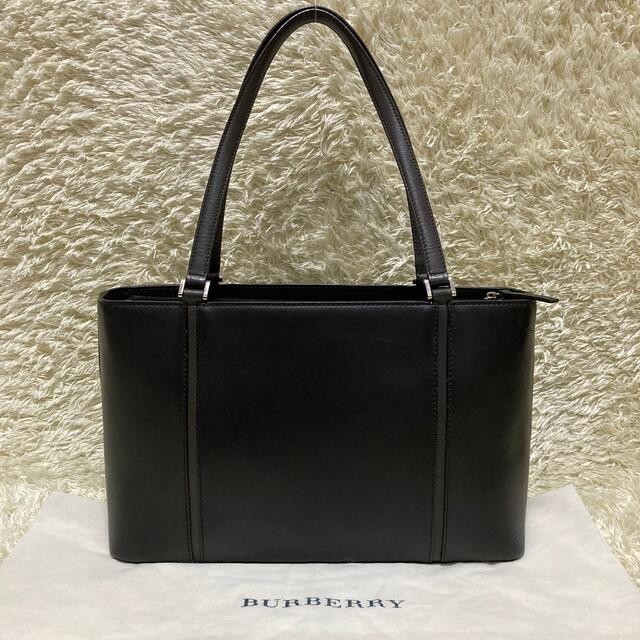 BURBERRY - 希少 美品✨バーバリー トートバッグ ノバチェック レザー