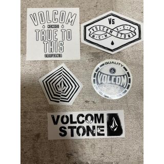 ボルコム(volcom)のVOLCOM 非売品 ステッカー 5枚セット(ノベルティグッズ)