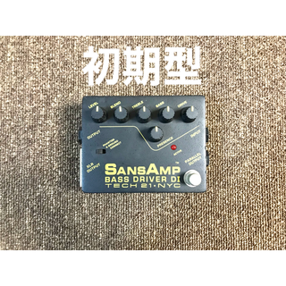 初期型 TECH 21 SANSAMP BASS DRIVER DI テック21(ベースエフェクター)