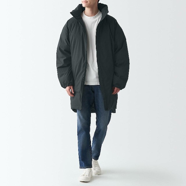 MUJI (無印良品) - □新品□ 無印良品 水を弾くスタンドカラーダウン