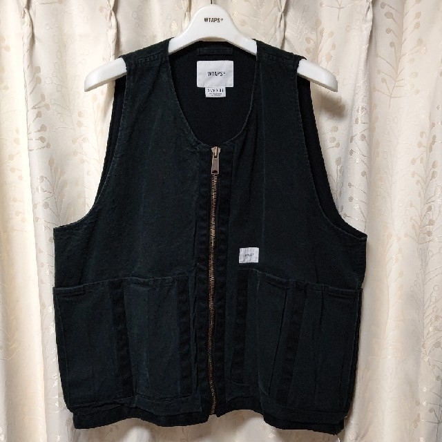 WTAPS 20SS RACK VEST COTTON OXFORD