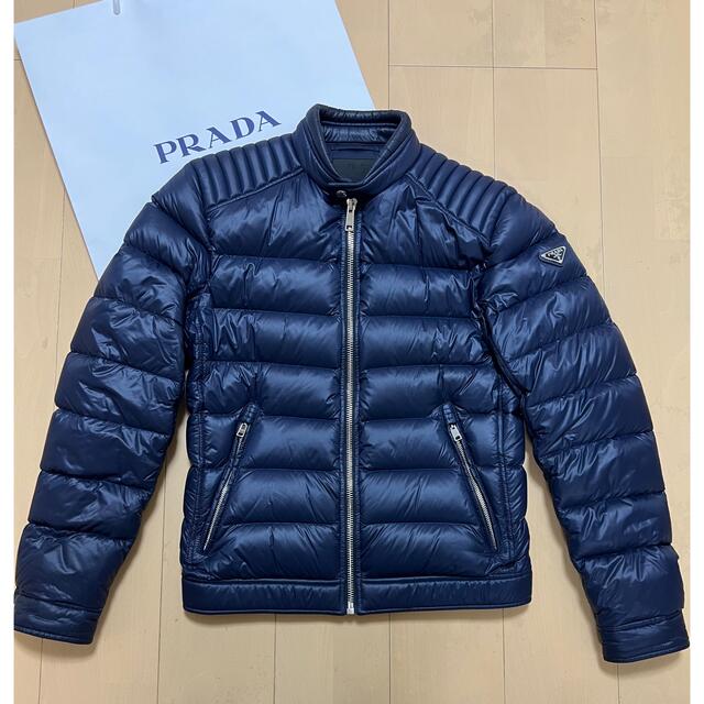 PRADA - PRADA ダウンジャケット ネイビー 46の通販 by th.shop