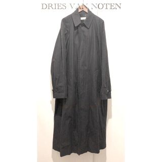 ドリスヴァンノッテン(DRIES VAN NOTEN)の【最終値下げ❗️】DRIES VAN NOTEN ステンカラーコート　濃紺色(ステンカラーコート)