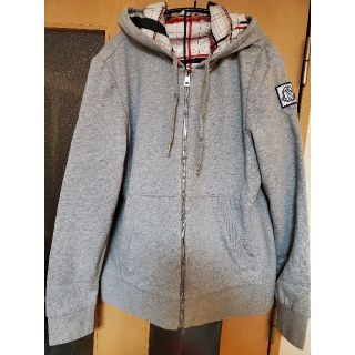 モンクレール(MONCLER)の[美品]モンクレール ガムブルー MAGLIA CARDIGAN パーカーM(パーカー)