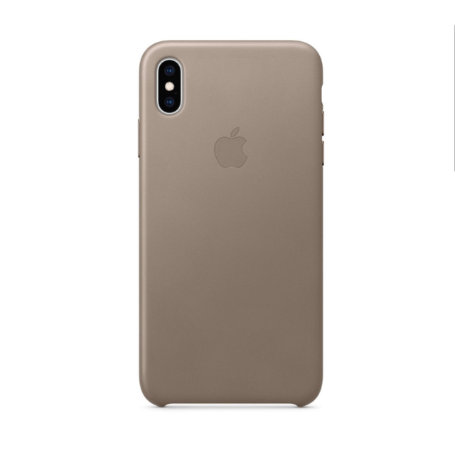 Apple(アップル)のiPhone XS レザーケース - トープ スマホ/家電/カメラのスマホアクセサリー(iPhoneケース)の商品写真