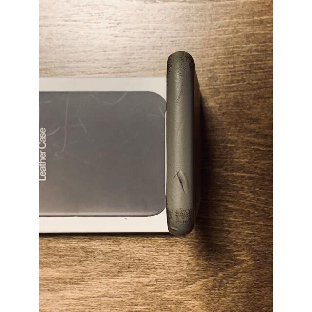 Apple(アップル)のiPhone XS レザーケース - トープ スマホ/家電/カメラのスマホアクセサリー(iPhoneケース)の商品写真