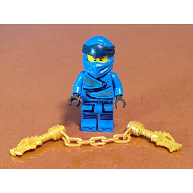 Lego(レゴ)のレゴ★ニンジャゴー ジェイ レガシーver. 武器付き  美品 人気 エンタメ/ホビーのおもちゃ/ぬいぐるみ(その他)の商品写真