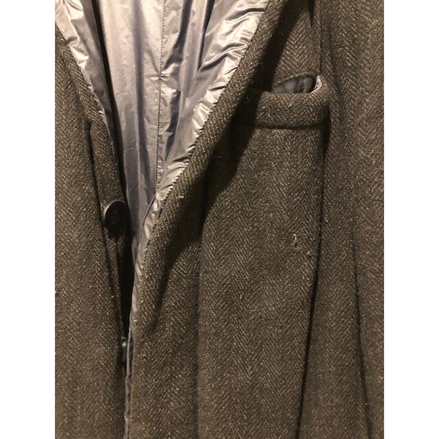 sacai(サカイ)の【最終値下げ❗️】sacai サカイ　中綿チェスターコート  サイズ１ メンズのジャケット/アウター(チェスターコート)の商品写真