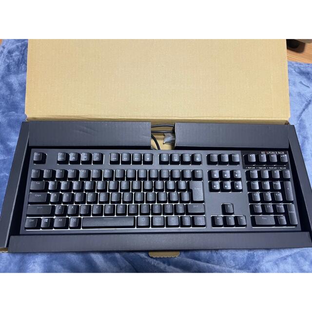 40mm押下特性東プレ キーボード REALFORCE RGB R2A-JP4G-BK