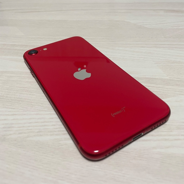 iPhone - iPhone SE 2 RED 64GB simフリー(おまけ付き)の通販 by
