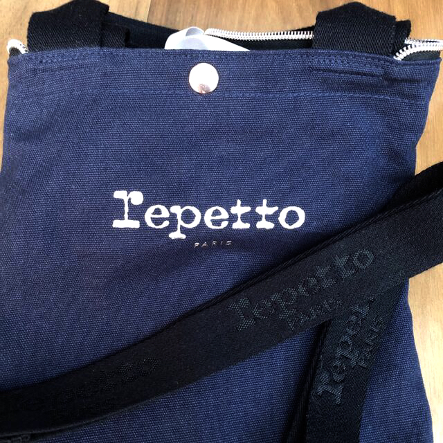 repetto(レペット)の未使用レペット Repetto キャンバス地２ウェイバック  レディースのバッグ(ショルダーバッグ)の商品写真