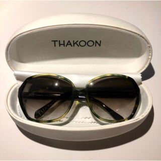 【美品】made in italyサングラスTHAKOONアイウェア　(サングラス/メガネ)