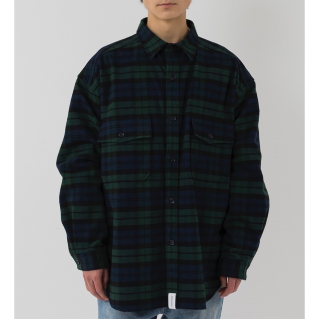 ＜DESCENDANT＞CPOC PLAID LS SHIRT