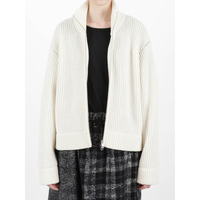 Y's(ワイズ)のY's 21AW LAMB SINGLE RIDGE CARDIGAN レディースのトップス(カーディガン)の商品写真