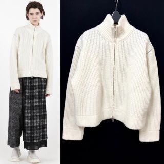 ワイズ(Y's)のY's 21AW LAMB SINGLE RIDGE CARDIGAN(カーディガン)