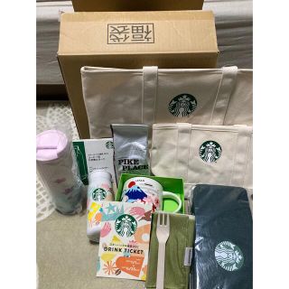 スターバックスコーヒー(Starbucks Coffee)のスターバックス　２０２２福袋(トートバッグ)