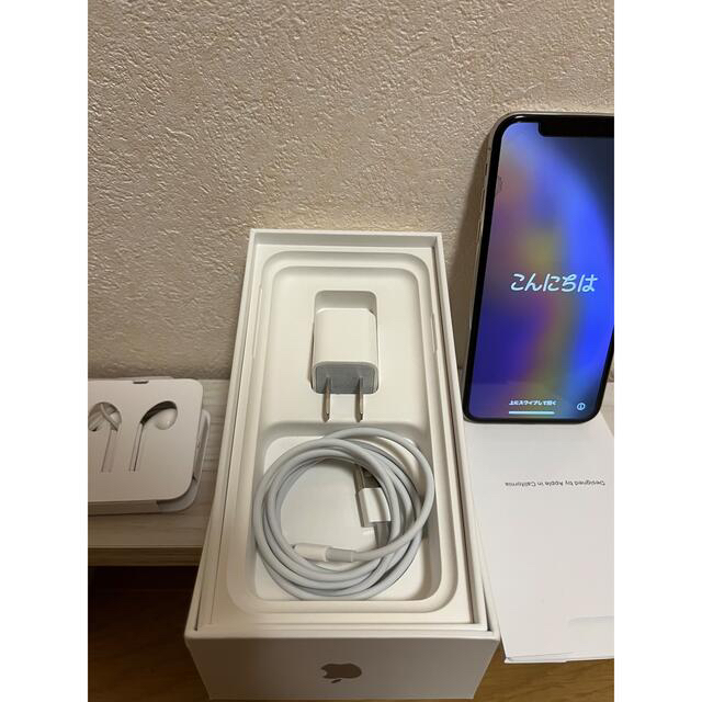 iPhone xs 64GB シルバー