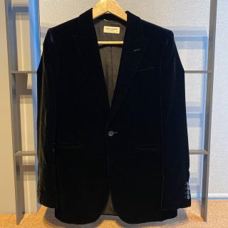 サンローラン(Saint Laurent)のサンローランパリ　Saint Laurent  ベルベット　テーラードジャケット(テーラードジャケット)