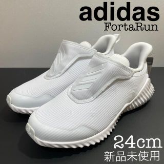 アディダス(adidas)のmana様フォロー割‼️新品 アディダス ランニング スリッポン ホワイト(スニーカー)