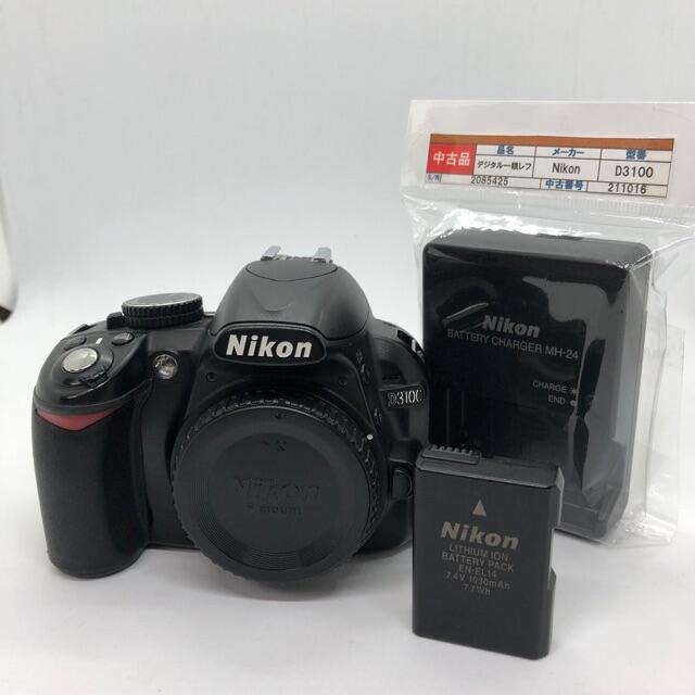 Nikon(ニコン)の送料無料 Nikon D3100 超美品 一眼レフ カメラ ニコン スマホ/家電/カメラのカメラ(デジタル一眼)の商品写真