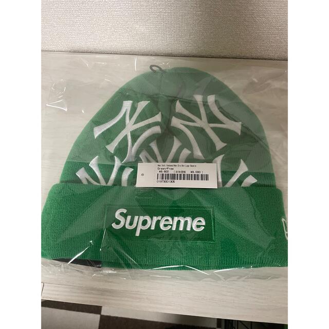 Supreme(シュプリーム)のsupreme ヤンキース ビーニー メンズの帽子(ニット帽/ビーニー)の商品写真