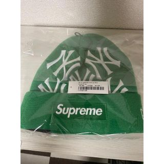 シュプリーム(Supreme)のsupreme ヤンキース ビーニー(ニット帽/ビーニー)