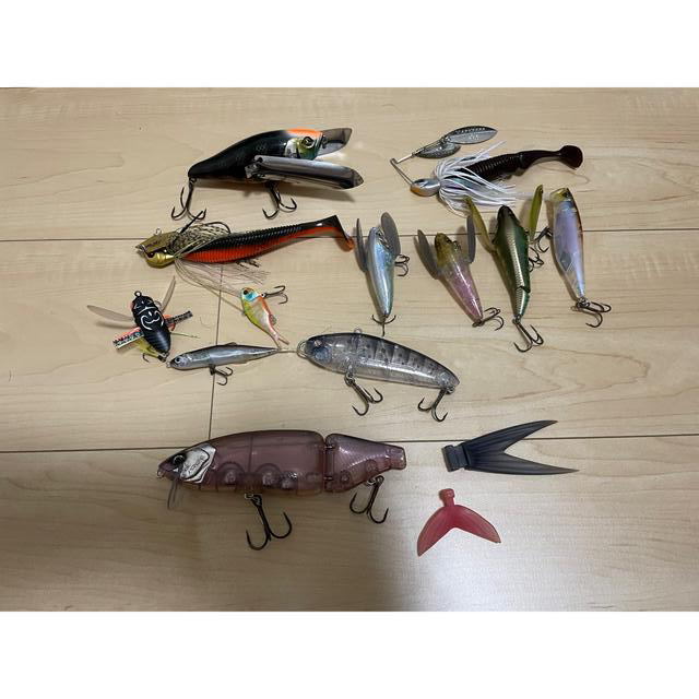 バス釣り　引退品