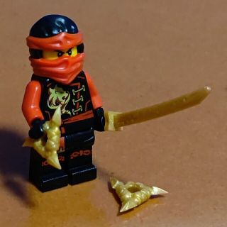 レゴ(Lego)のレゴ★ニンジャゴー カイ エアー術Ver. 武器付き 美品 人気 激レア(キャラクターグッズ)